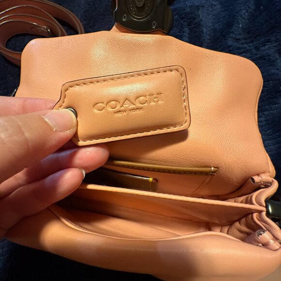 Coach Pink Mini Bag with Signature Logo - Picture 12 of 12